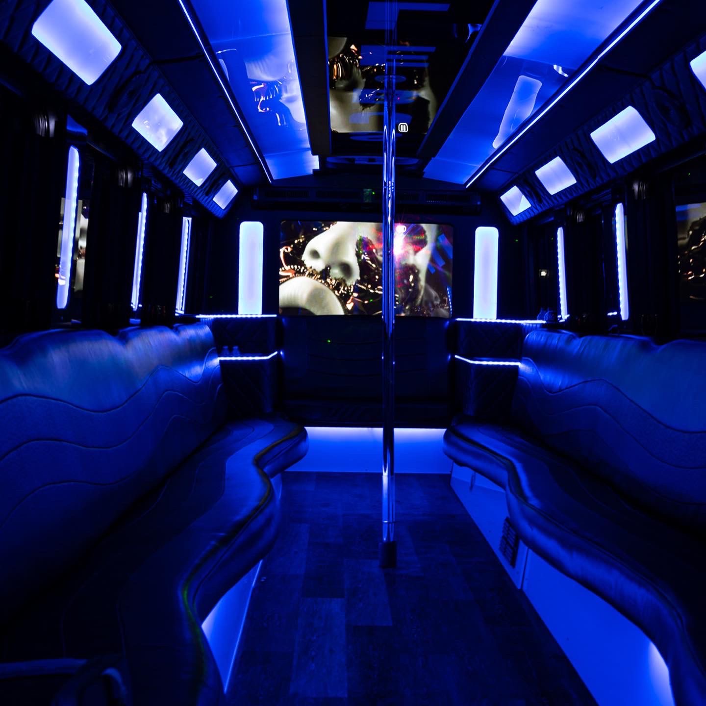 Executive Party Bus Interior